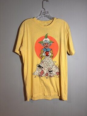 KILLER KLOWNS From Outer Space Cavity Colors Graphic Tee Shirt Size L